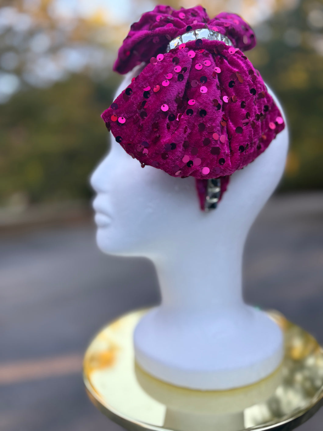 ✨ Royal Radiance Sequin Headband ✨