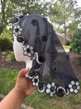 Load image into Gallery viewer, Black Floral Petals - SM flowers
